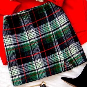 Plaid skirt